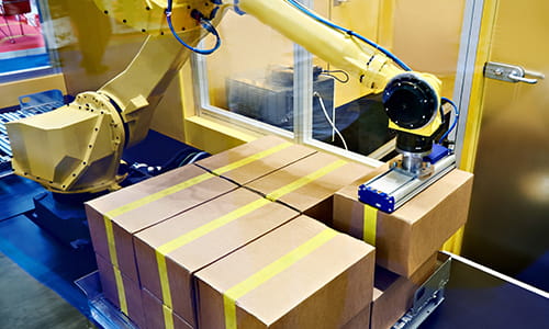 Robotic Pallet Assembly and Disassembly Robotic Pallet Assembly and Disassembly