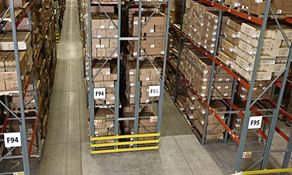pallet racking, very narrow aisle warehouse